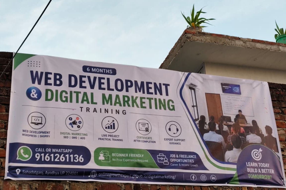 Web Development And Digital Marketing Expert